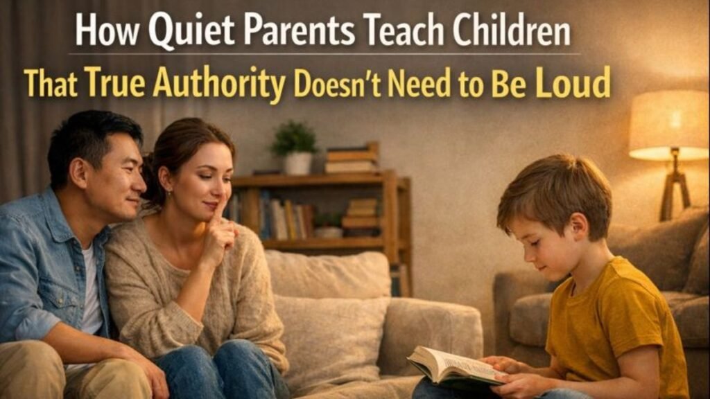 How Quiet Parents Teach Children That True Authority Doesn’t Need to Be Loud