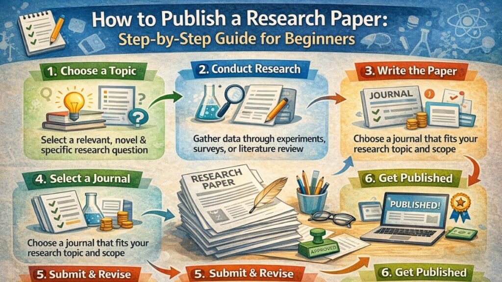 How to Publish a Research Paper: Step-by-Step Guide for Beginners