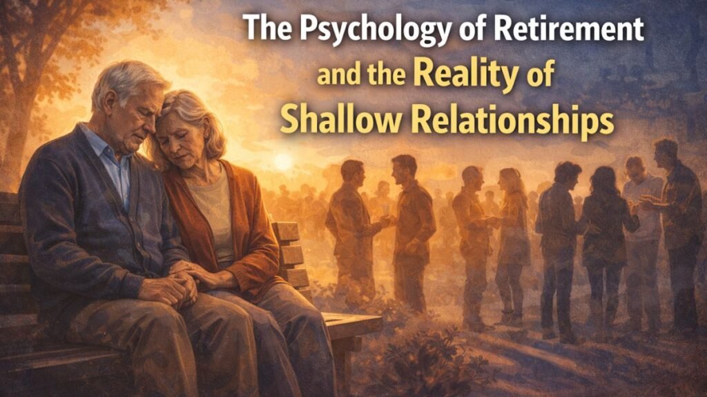 The Psychology of Retirement and the Reality of Shallow Relationships