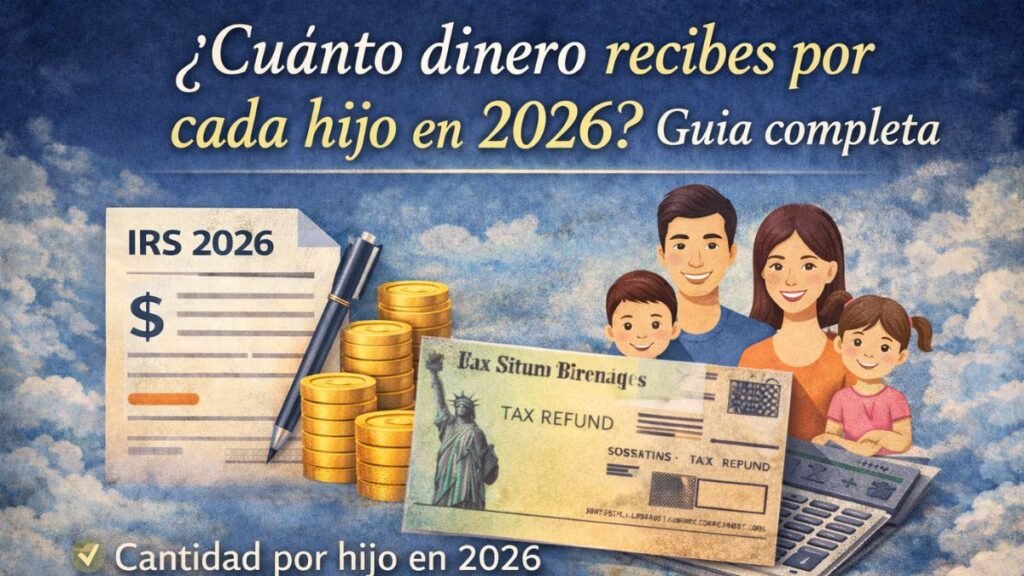 ¿Cuánto dinero recibes por cada hijo en 2026? Guía completa